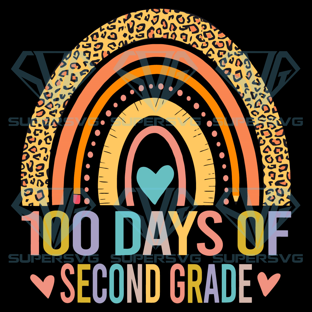 100 Days Of Second Grade Cricut Svg Files, Back To School Svg