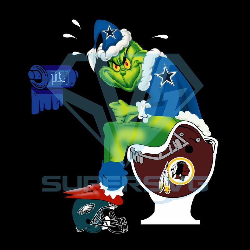 The grinch, dallas, redskins, eagles, and ny giants png