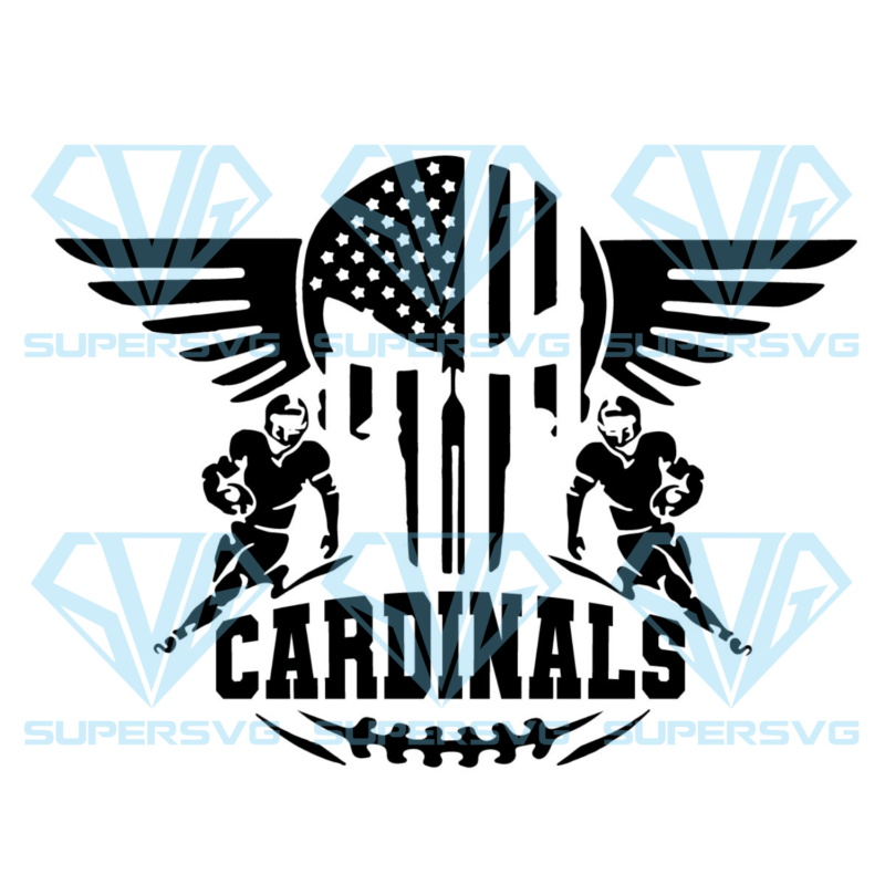 Arizona Cardinals Logo Silhouette Svg Files, Sport Silhouette Svg Files