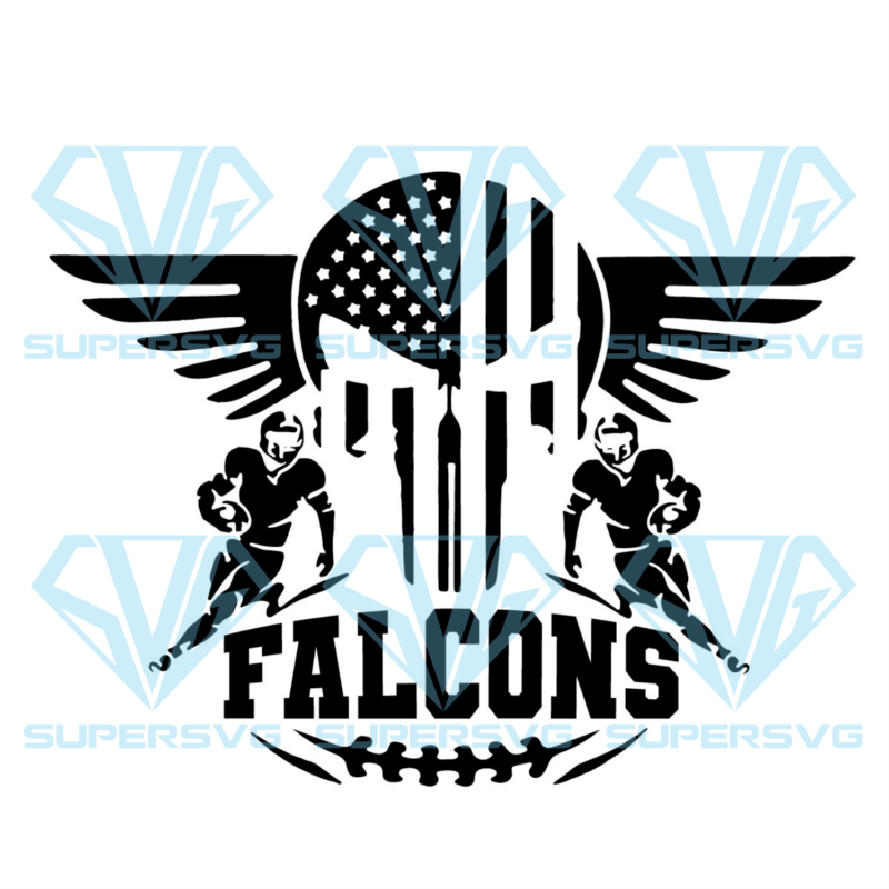 Atlanta Falcon Logo Silhouette Svg Files, Sport Silhouette Svg Files
