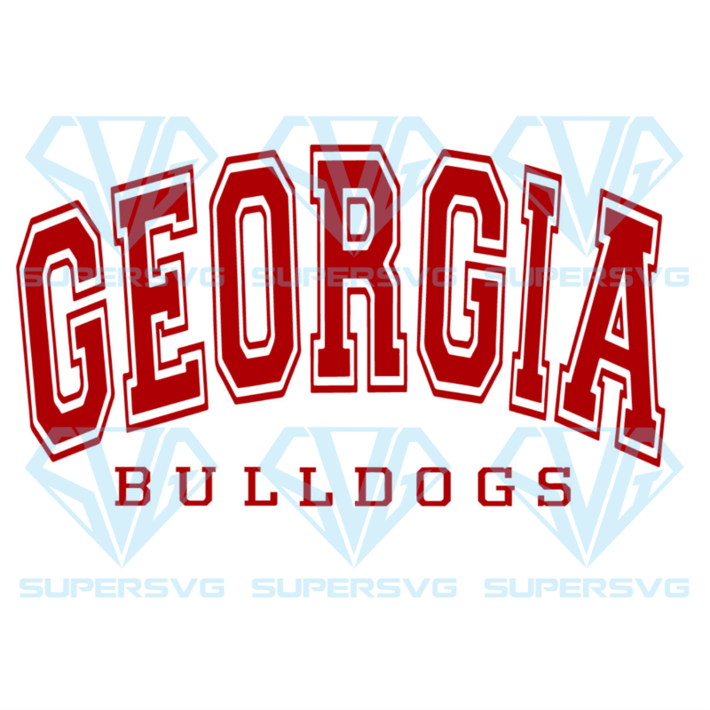 Georgia Bulldogs Cricut Svg Files, Sport Svg, Georgia Bulldogs Logo Svg