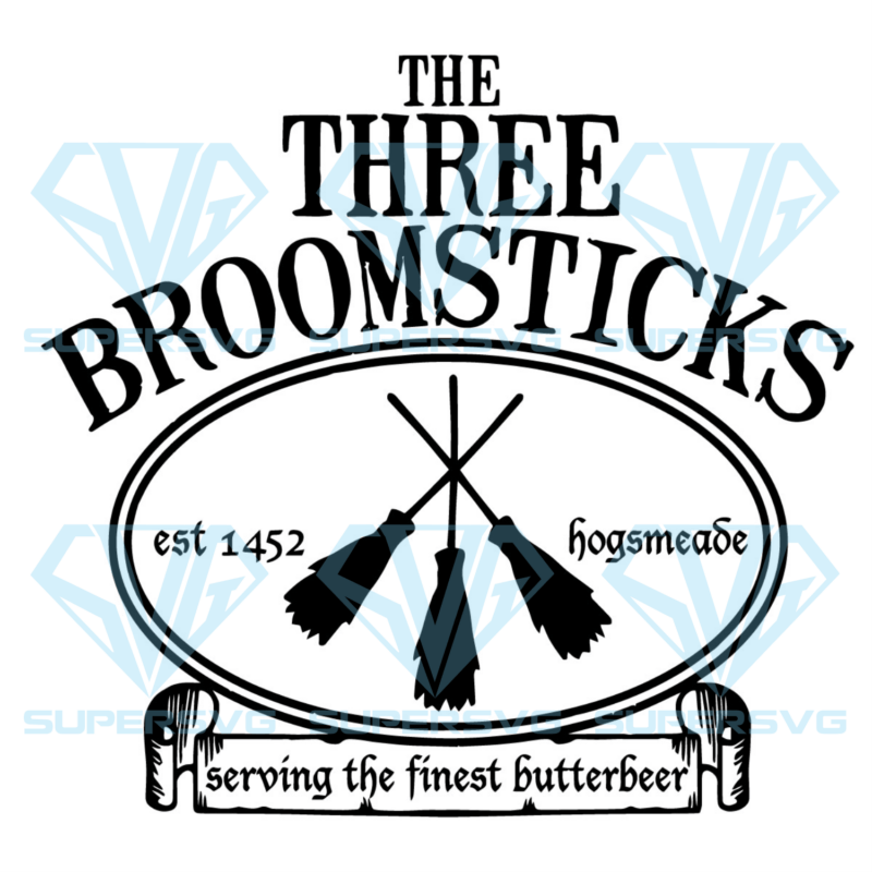Harry Potter Three Broomsticks Cricut Svg Files, Harry Potter Svg