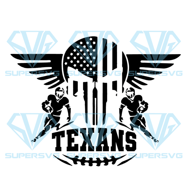 Houston Texans Logo Silhouette Svg Files, Sport Silhouette Svg Files