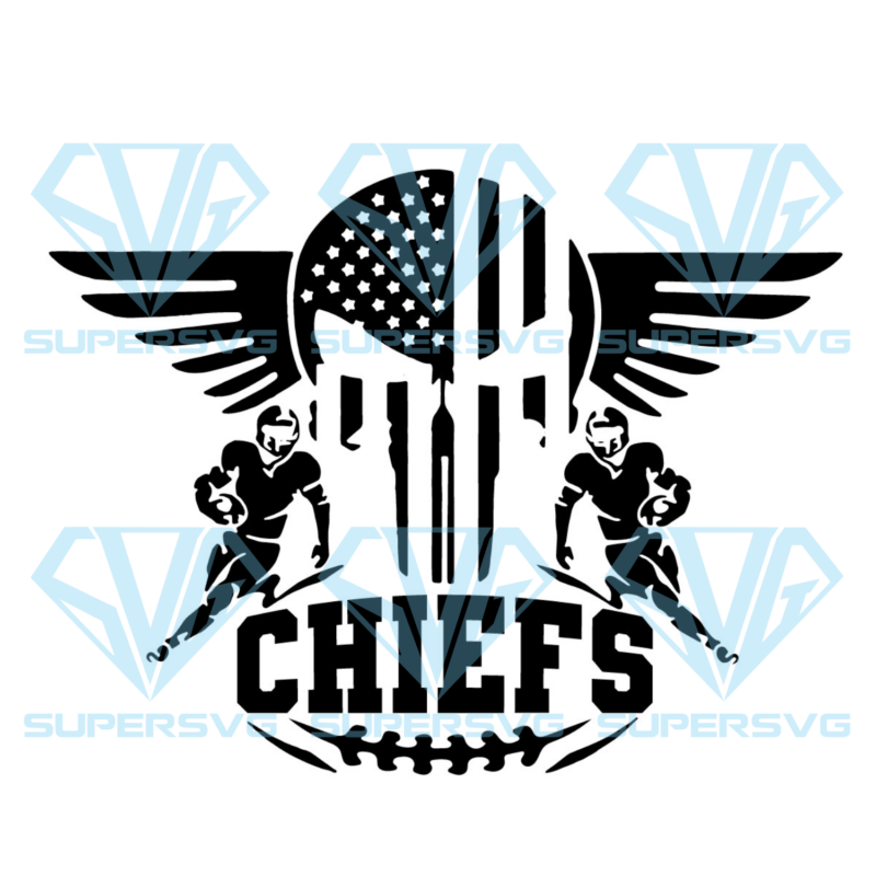 Kansas City Chiefs Logo Silhouette Svg Files, Sport Silhouette Svg Files