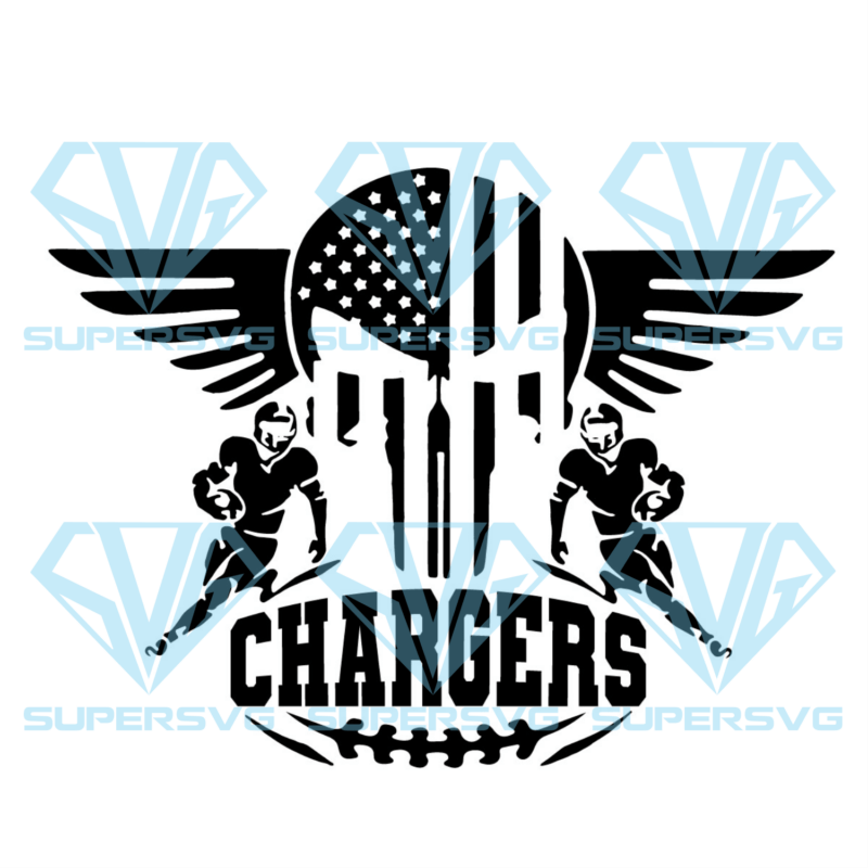 Los Angeles Charhers Logo Silhouette Svg Files, Sport Silhouette Svg