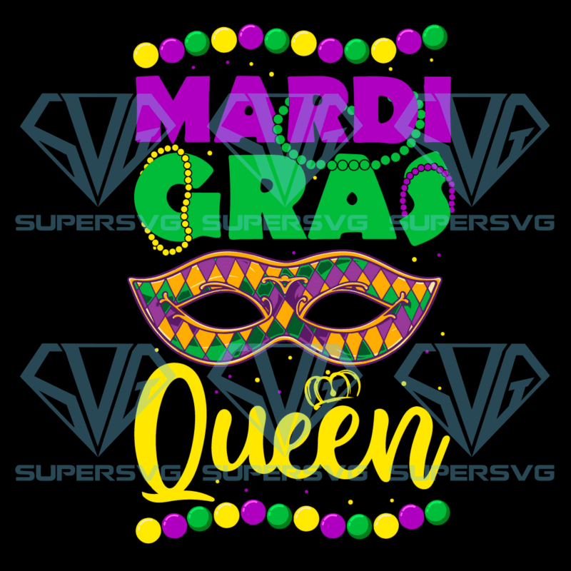 Mardi gras queen crown mask svg svg150122004