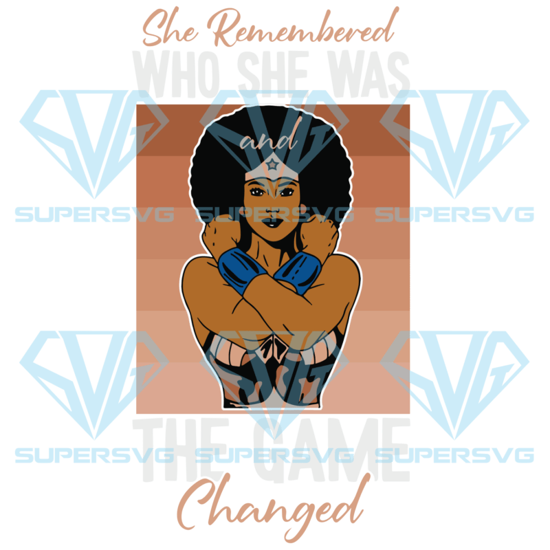 She Was And The Game Changed Cricut Svg Files