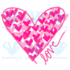3D Hearts Love Valentine Cricut Svg Files, Valentine Svg