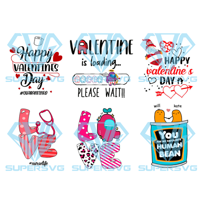 Fill your day with full of valentine s love bundle svg svg050122051