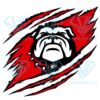Georgia bulldogs claws svg svg110122009
