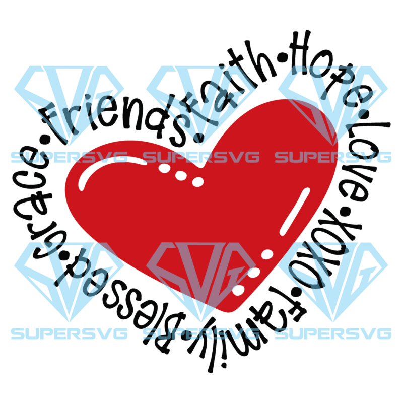 Heart valentines svg svg050122022