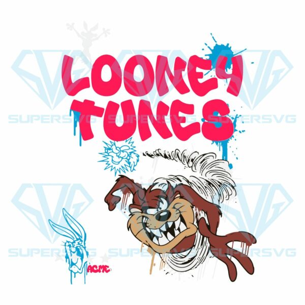 Looney tunes taz svg svg040122013