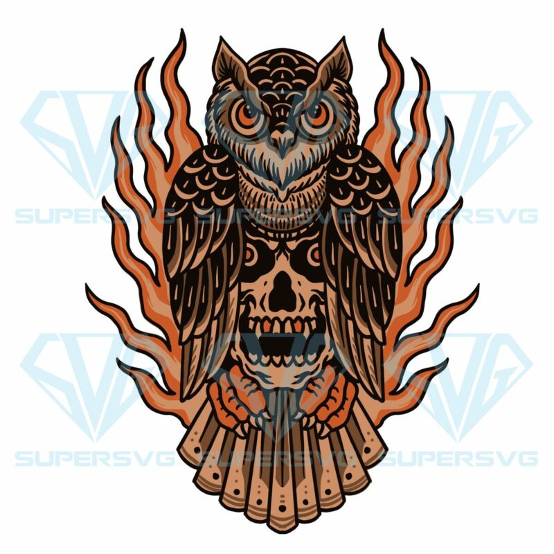 Monster owl svg svg030122005