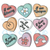 Valentine funny saying heart chocolate is my valentine svg svg180122021