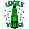 Lucky vibes shamrock lava lamp svg svg280222002