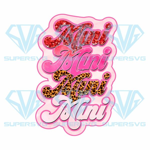 Mini valentines leopard png sublimation, valentine png, mimi png