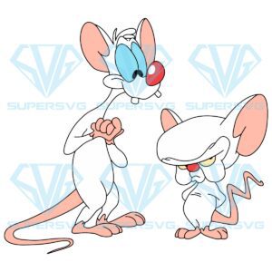 Pinky and the Brain Cricut Svg Files, Cartoon Svg