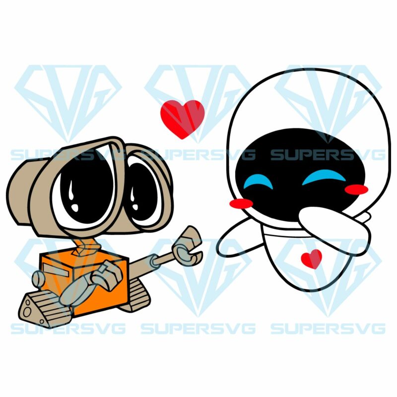 Walle and eve svg svg110322009 1