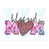 Blessed mom leopard heart png cf260322008