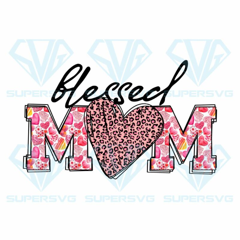 Blessed mom mothers day png cf260322009