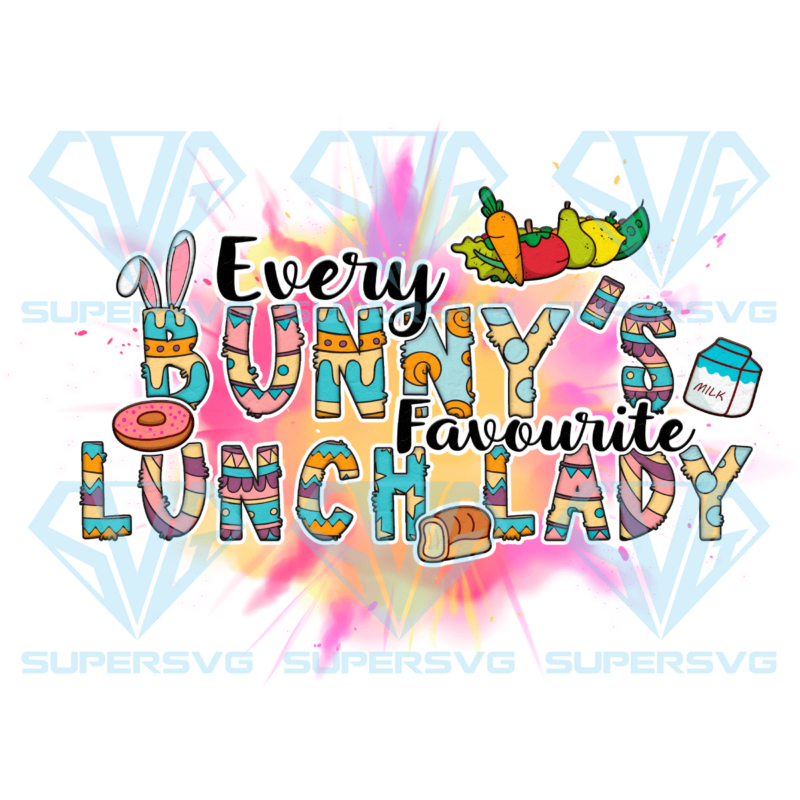 Every bunnys favorite lunch lady png cf040322066