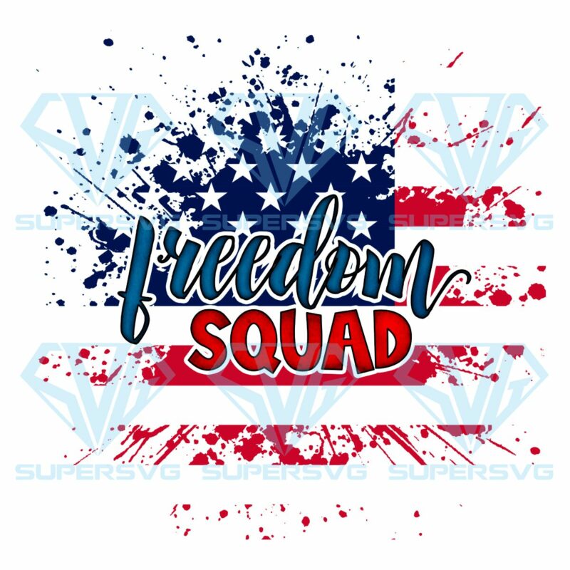 Freedom squad american flag png cf030322027