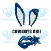 Bunny Dallas Cowboys Cricut Svg Files, Bunny Svg