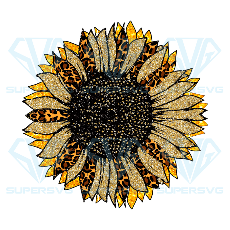 Leopard sunflower png cf040322053