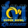 Los Angeles Rams NFL Super Bowl 56 Cricut Svg Files