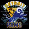 Los Angles Detroit Rams Cricut Svg Files