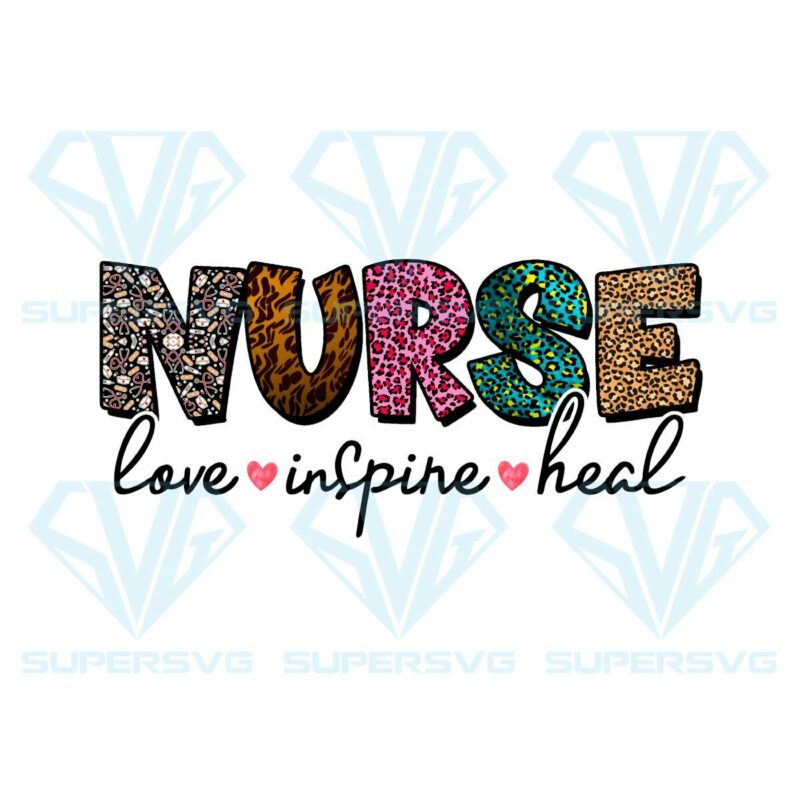 Love inspire heal nurse png cf050322031
