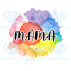 Mama floral watercolor png cf250322004