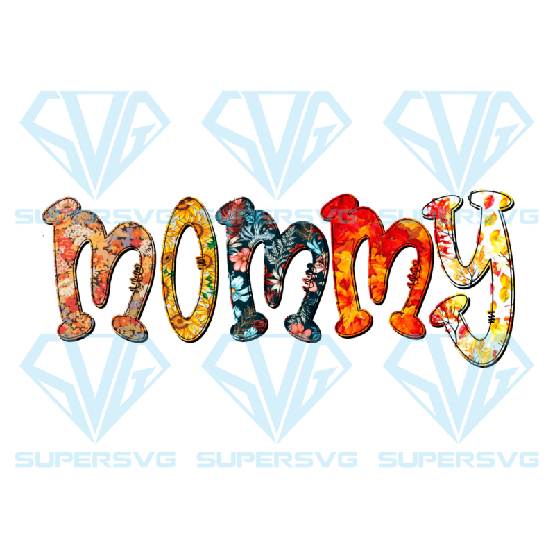 Mommy flower pattern png cf180322010