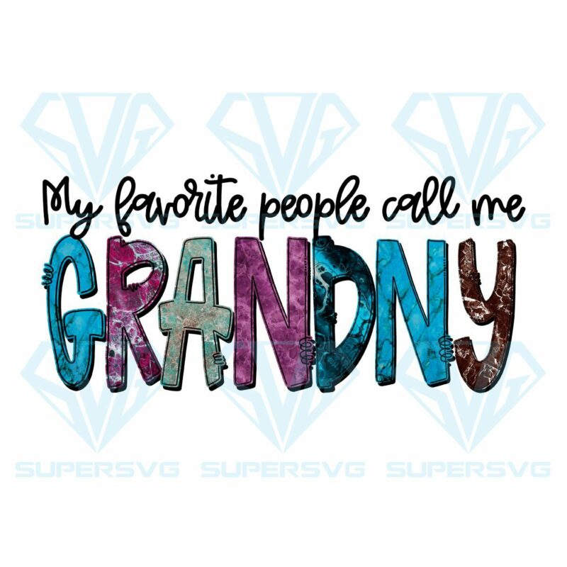 My favorite people call me grandny png cf220322004
