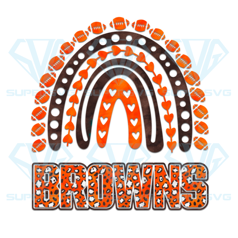 Rainbow cleveland browns png cf230322003