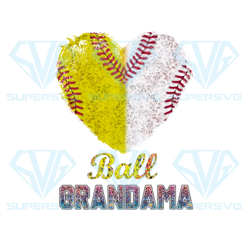 Ball grandma softball png cf050422005