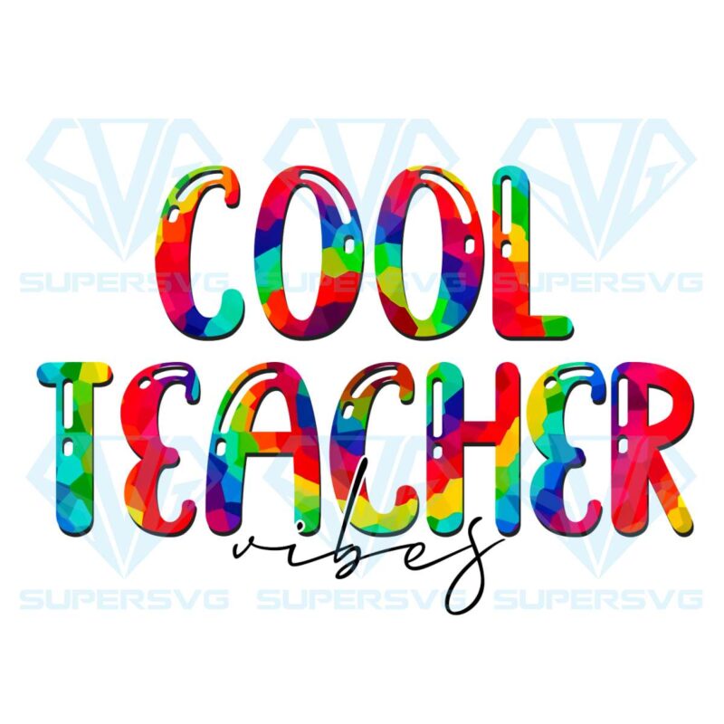 Cool teacher vibes png cf140422007