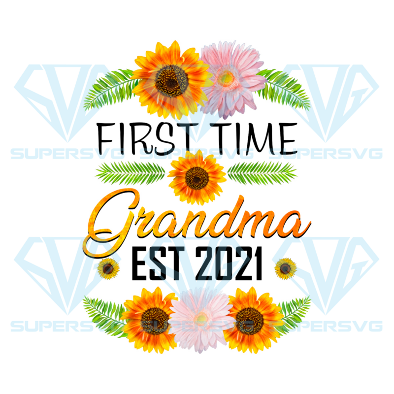 First time grandma est 2021 png cf090422017