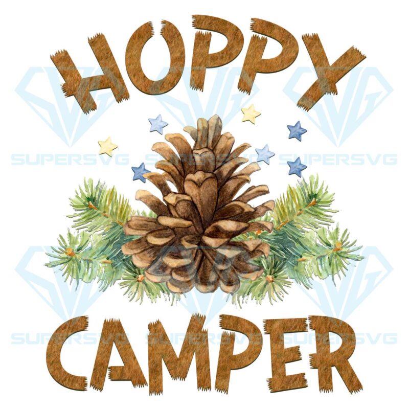 Hoppy camper pine cone png cf190422006