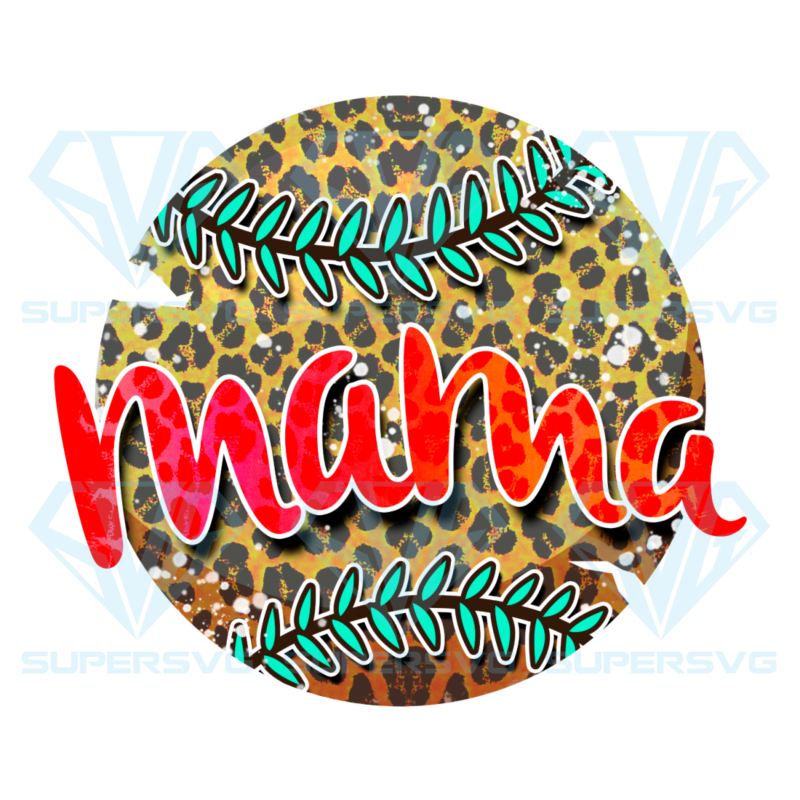 Leopard baseball mama png cf280322017