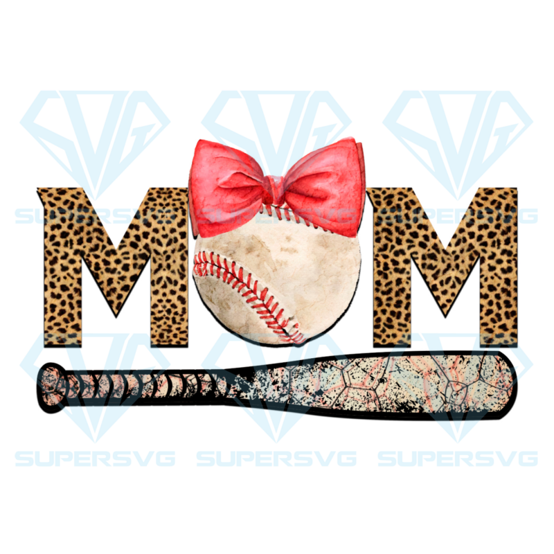Leopard mom baseball png cf290322015