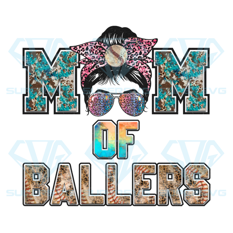 Mom of ballers sublimation sport png cf040422025