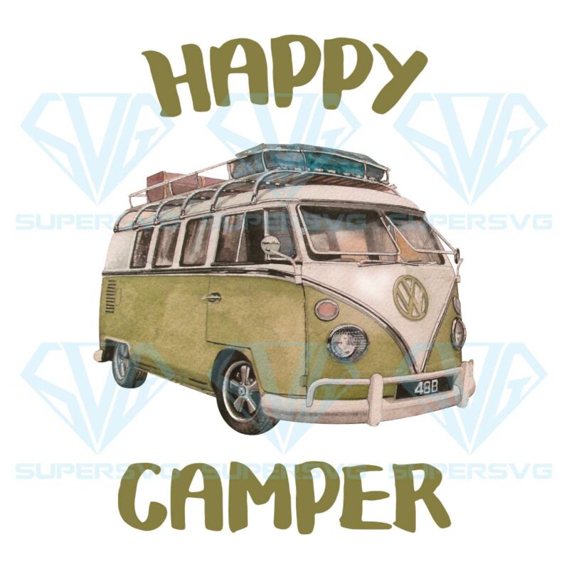 Volkswagen happy camper png cf180422004