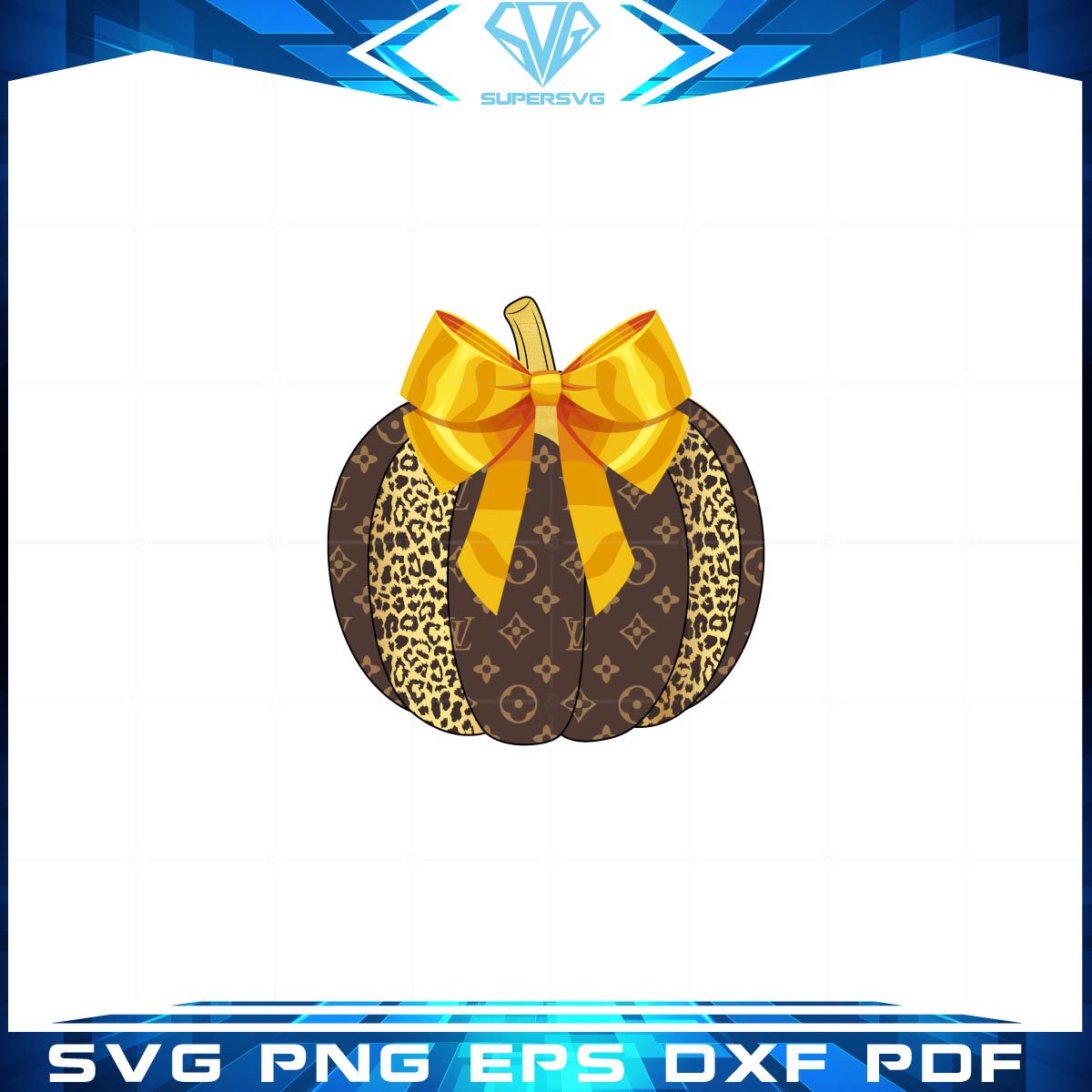 Louis Vuitton Pumpkin Design Svg LV pattern cutting files