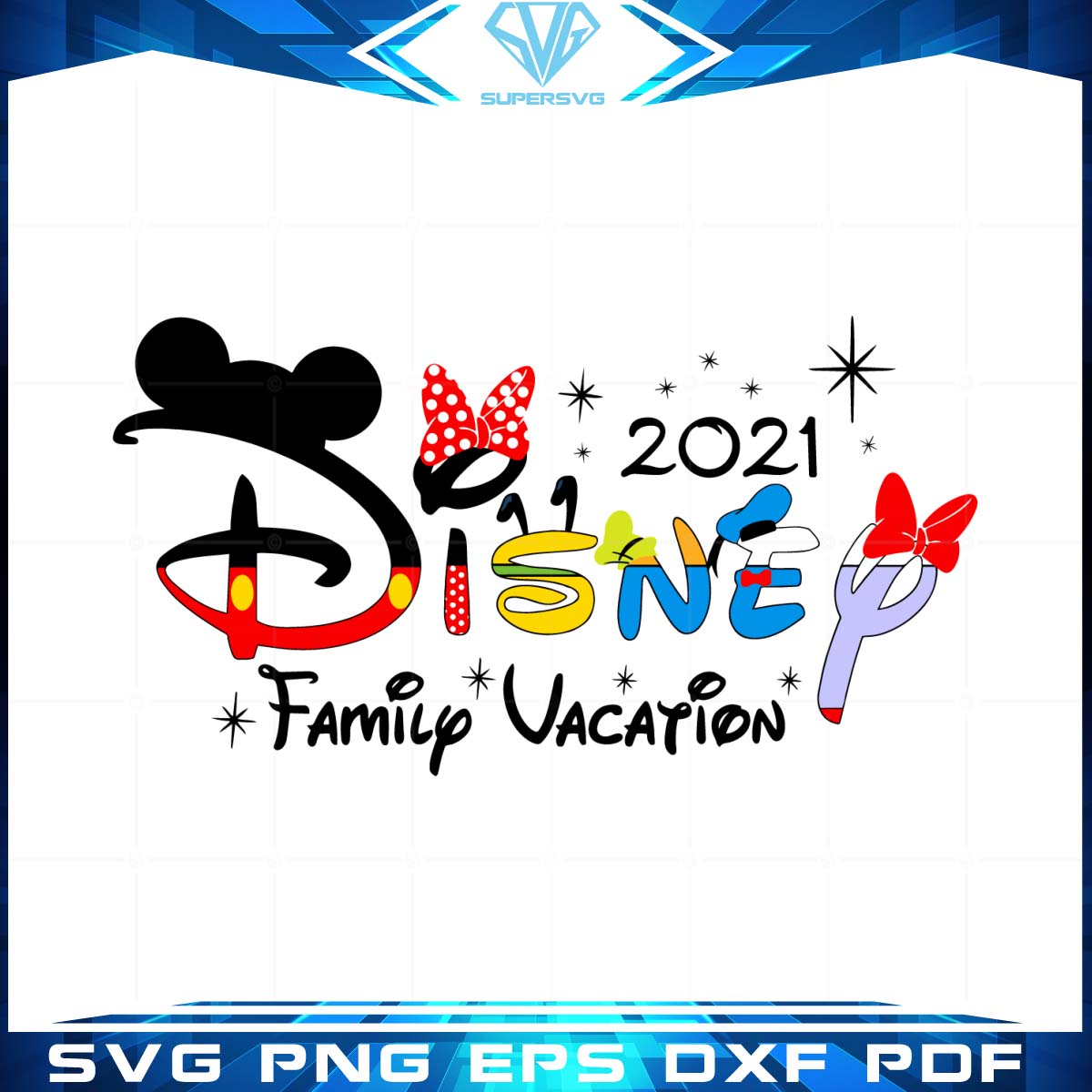 Family Vacation Svg, Magical Kingdom Svg, Disney Svg