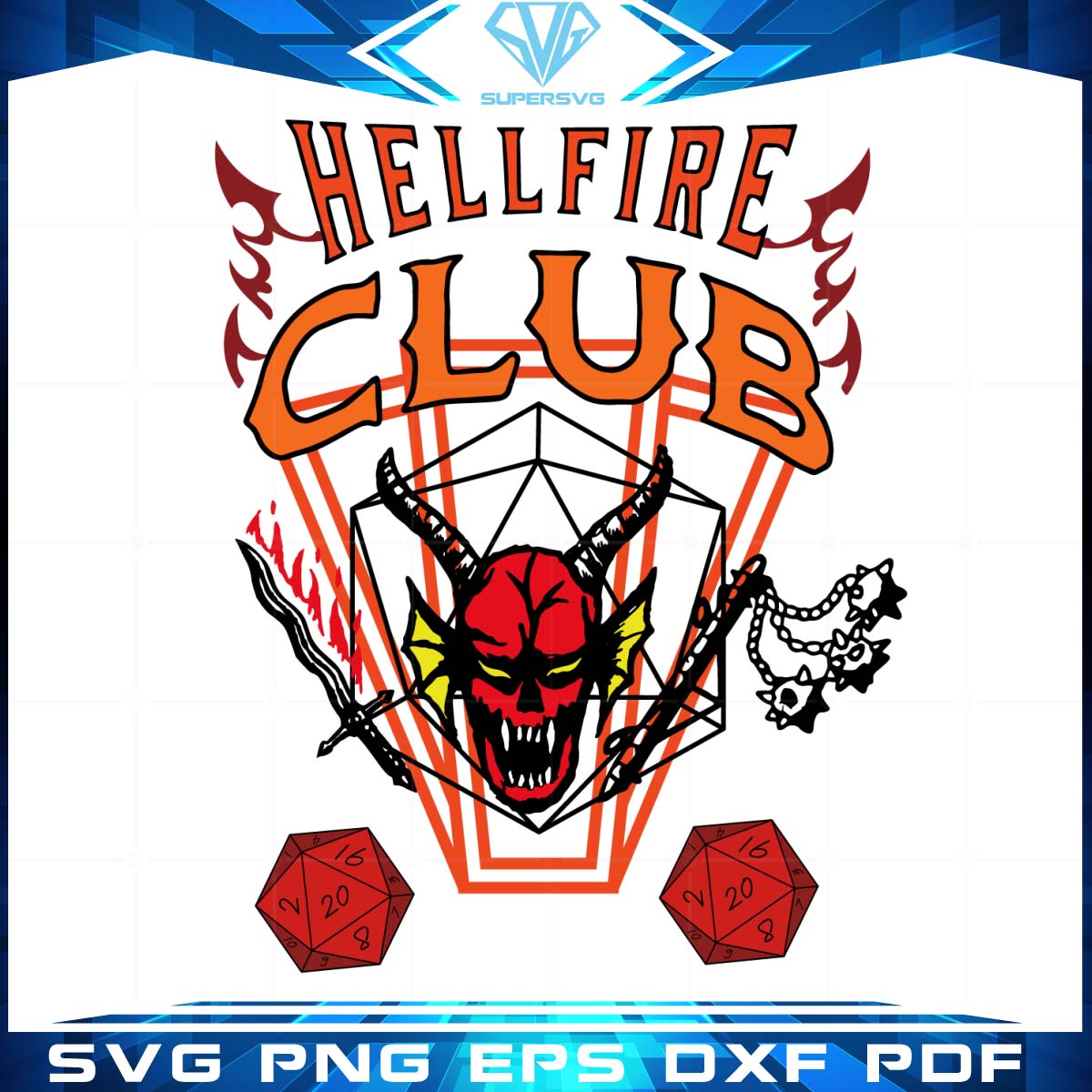The Hellfire Club Champion Stranger Things Svg, Trending Svg