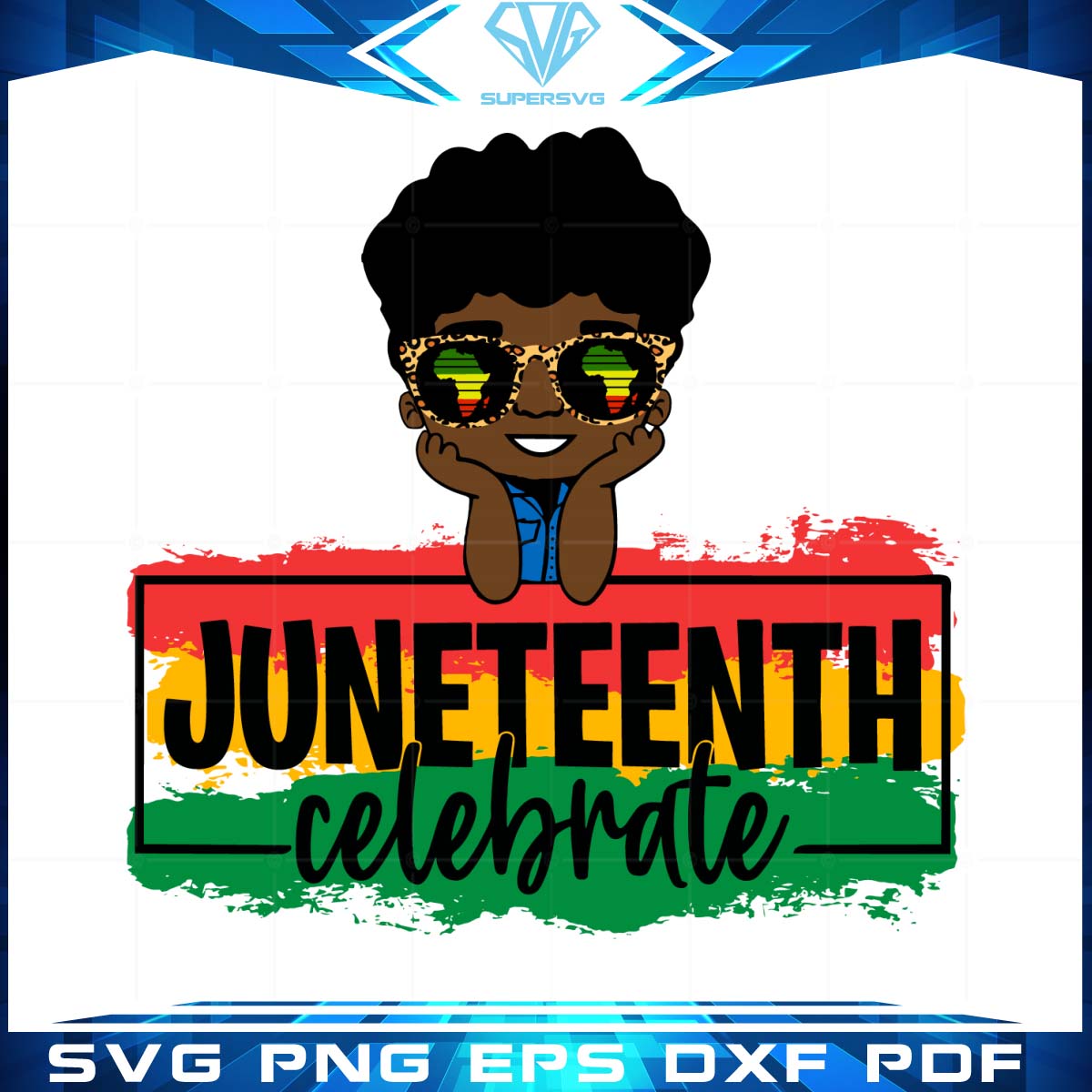 Juneteenth Celebrate Black Girl Svg, Black History Month Cutting File