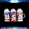 Beer American Flag 4th of July SVG Cutting Files