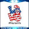 Love Gnome Nurselife 4th of July SVG Cutting Files