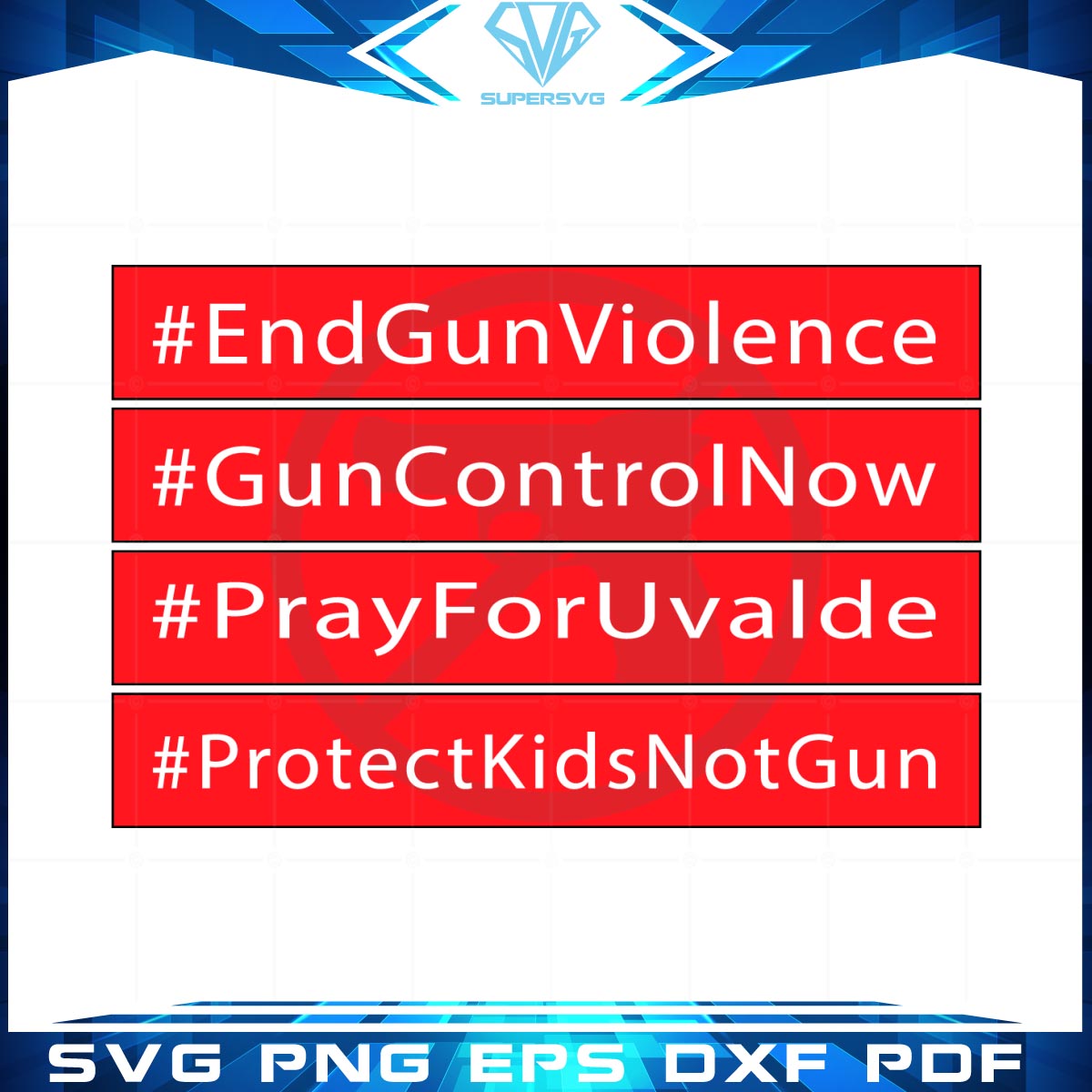 Product Kids Not Gun For Texas Svg